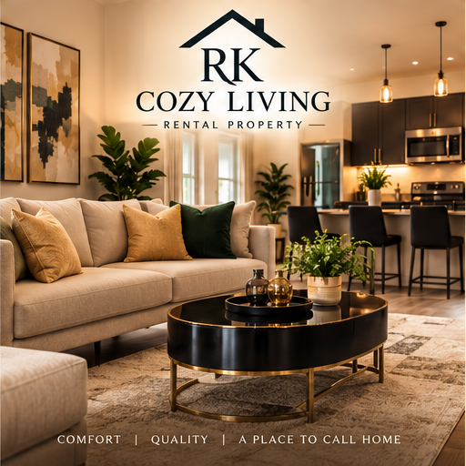 RK Cozy Living rental property website