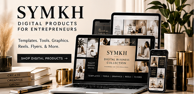 SYMKH digital products for entrepreneurs